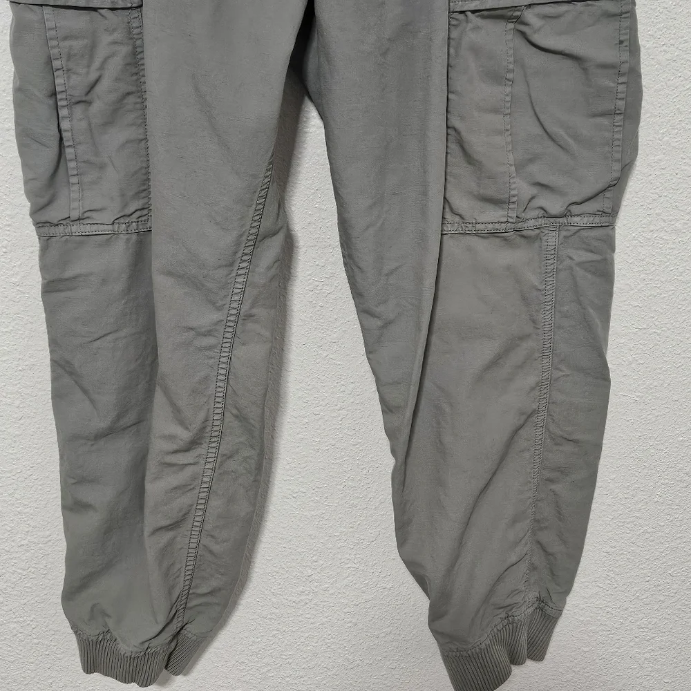 J Crew cargo jogger pants see description for sizing linen blend